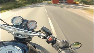 Ride to Work on Honda Hornet 600 ( POV Ride )