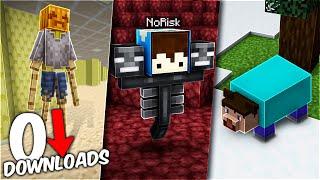 ICH TESTE MINECRAFT MODS MIT 0 DOWNLOADS