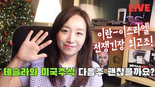 테슬라 로보택시 시작하는날 폭탄 터트린 트럼프! 내일 미국장 무서운 사람 모두 들어와요