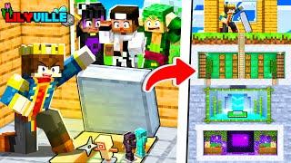 I MADE SECRET VAULT IN MINECRAFT | LILYVILLE SMP