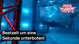 René Casselly schlägt Bestzeit von Dima und kassiert 10.000€ | Ninja Warrior Germany 2023