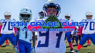 White Settlement 5th Grade Cubs VS Aledo Gabbert | Youth Football