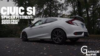 2017 Honda Civic Si with GarageLine Wheel Spacers