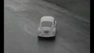 vintage vw beetle footage