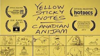 Yellow Sticky Notes | Canadian Anijam