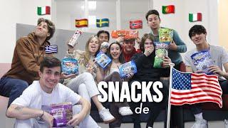  INTERNACIONALES prueban SNACKS AMERICANOS  | Eva Bleider