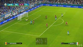 eFootball PES 2021 - Belgium vs Italy - UEFA EURO 2020 Gameplay (PS5 UHD) [4K60FPS]