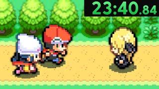 Speedrunning Pokemon with SmallAnt, but the Map is Random