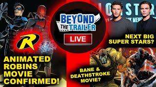 Dynamic Duo Robin Animated Movie DC, Bane & Deathstroke, Cooper Koch & Nicholas Alexander Chavez