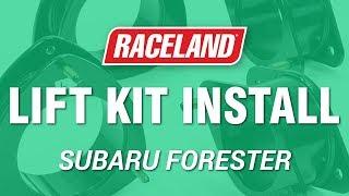 How To Install Raceland Forester Lift Kit (2014-2018)