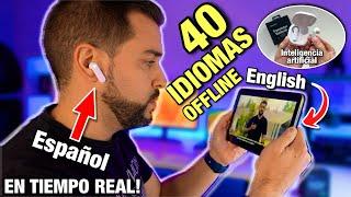 Con ESTOS Auriculares ENTIENDO 40 IDIOMAS en Tiempo Real! | Timekettle WT2 Edge