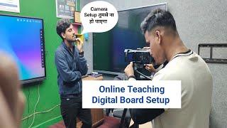 Teaching Online Class Setup Demo Office In Noida I Best Teaching Digital Board Price #shorts