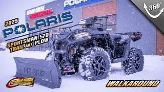 Walkaround | 2025 Polaris® Sportsman 570 Trail with Snow Plow