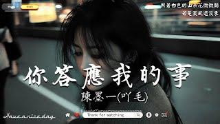 2024抖音最最最火KKBOX華語單曲排行週榜陳墨一(吖毛) - 你答應我的事, 王晴 - 還是錯過他, 听说你-抒情版, 王宇宙Leto - 若月亮没来