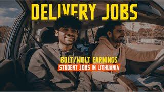 HE EARNS ALMOST 3000 EUROS IN A MONTH | DELIVERY JOBS IN LITHUANIA | SALMAN BROHI | EP.17