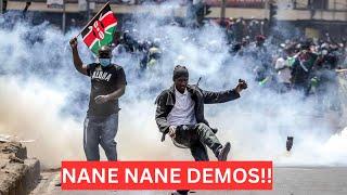 LIVE:  HAPPENING NOW!!! GEN Z NANE NANE MASS DEMOS IN NAIROB CBD!!!