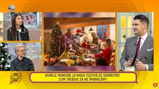 Follow us! - Bunele maniere la masa festiva de sarbatori | Cine da tonul plecarii!?