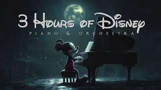 3 Hours of Disney Music | Piano & Orchestra