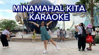 MINAMAHAL KITA KARAOKE FREDDIE AGUILAR #karaoke #viral