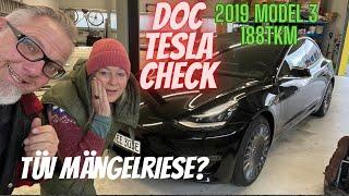 TÜV Mängelriese Tesla Model 3!  Stimmt das und wie ist er nach 188tkm?