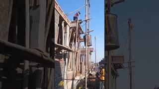 Slab Concreting Process | Slab Concreting | Concrete Pump | #slab #construction #concrete #shorts