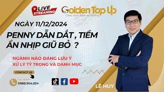 NGÀY 11/12/2024 : PENNY DẪN DẮT, TIỀM ẨN NHỊP GIŨ BỎ ?