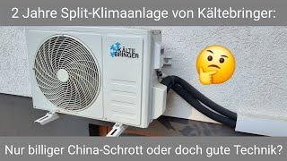 Kältebringer Split Klimaanlage : 2 Jahre Kühlen + Heizen mit Solar Inselstrom der Haus Inselanlage 