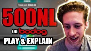 HOW TO CRUSH NL500 ON BODOG! Play & Explain with Andrew