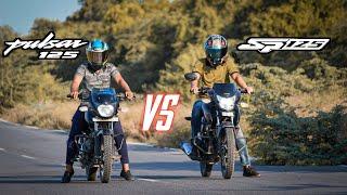 Honda SP 125 Vs Pulsar 125 Drag Race