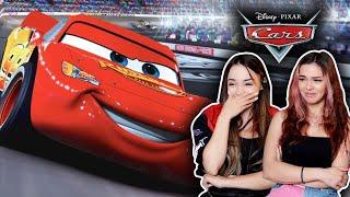 GIRLS watching *CARS* for THE FIRST TIME | MOVIE REACTION! Unexpected and emotional connection 