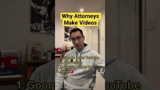 Why LAWYERS make videos on YouTube #lawfirm #videomarketing #lawyerinfluencer #attorney