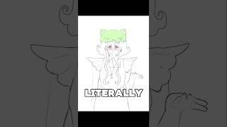 My CURSE... #animation #animationmeme #originalcharacter #procreate #art #digitalart #oc #artist