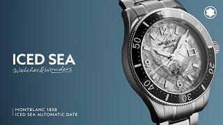 The 1858 Iced Sea Automatic Date | Montblanc Glacier