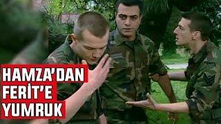 BÜYÜK KAVGA!  HAMZA ÇILDIRDI! HAMZA'DAN FERİT'E YUMRUK