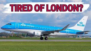 Skip London Airports: My STRESS FREE Trip with KLM Cityhopper!