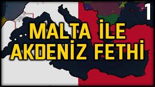 İLK SERİMİZ // MALTA İLE AKDENİZ FETHETMEK - Age of History 2 - Bölüm 1