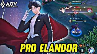 AOV : ELANDOR GAMEPLAY | PRO ELANDOR - ARENA OF VALOR LIÊNQUÂNMOBILE ROV