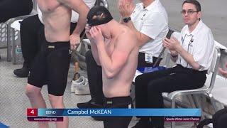 Campbell McKean 200 IM 2nd Fastest 17-18 All Time || 2024 Speedo Winter Junior Championships West