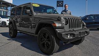 2019 Jeep Wrangler Unlimited Sport 4x4 SUV tour with Austin