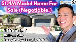 BrandNew Single Story Las Vegas Model Home For Sale