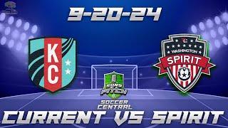 9-20-24 Kansas City Current vs Washington Spirit Game Audio | Live NWSL Streamcast & Hangout