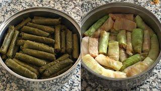 SARMA İÇİ NASIL HAZIRLANIR? İSTER LAHANA İSTER YAPRAK SARIN! #sarma #yapraksarması #lahanasarması