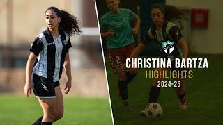 Christina Bartza • CM / DM / LCB ► Highlights 24/25