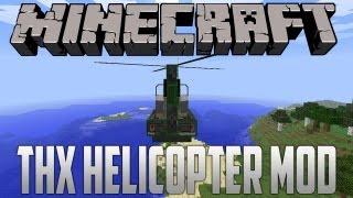 Minecraft Mod Spotlight 1.5.2 THX Helicopter Mod (Install Guide Included)