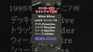 スケボーセットアップ Miles Silvas