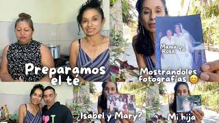 MOSTRÁNDOLES ALGUNAS FOTOGRAFÍAS + CONTESTANDO SUS PREGUNTAS