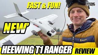 FAST & FUN!!! - HeeWing T1 Ranger Twin FPV Plane - REVIEW, FLIGHTS, & CRASHES! ️