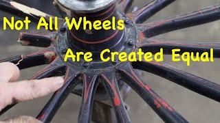 100 Year Old Buggy Wheel Built Incorrectly | Engels Coach Shop