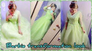 Barbie doll  || my transformation barbie look 