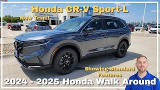 2024 - 2025 Honda CR-V Sport L Hybrid Walkaround Standard Features